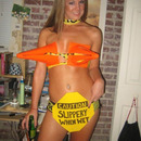 caution slippery when wet