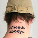 computer geek tattoo