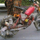Das Stiefelmoped