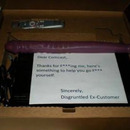 disgruntled excustomer