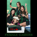 female gamers doing it wrong