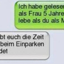 Frauen leben 5 Jahre länger - iPhone Win