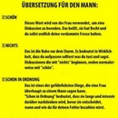 Übersetzung für den Mann - Win Bild