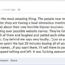 Hab gerade das Unglaublichste gesehen - Facebook Statusmeldung Win