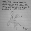 honest break up letter