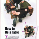 how to be a table 4737