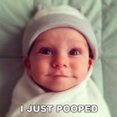 i just pooped