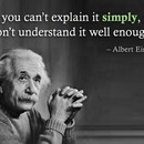 if you cant explin it simply