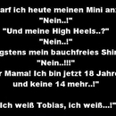 Mütter, darf ich...