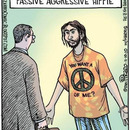 passiv aggresiv hippy