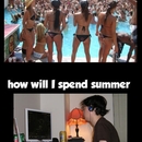 Den Sommer verbringen...