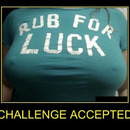rub for luck