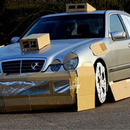 Slightly modified car