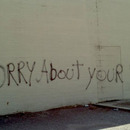 sorry about your wall