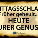 Spruch Mittagsschlaf