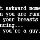The awkward moment