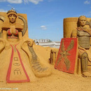 the great roman empire made of sand