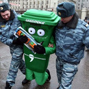 trash can arrested