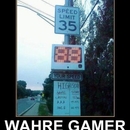 Wahre Gamer - DeMotivational Bild
