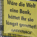 Wäre die Welt eine Bank...