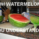Watermelon you understand me