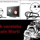 Wenn man während dem TV schaun isst...